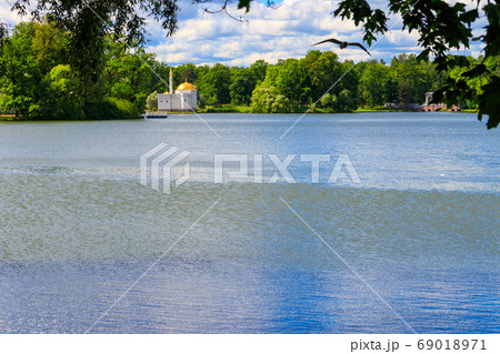 Turkish Bath pavilion in the Catherine Park  69018971