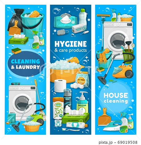 Housework utensils, hygiene and laundry tools 69019508