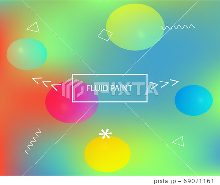 Trendy modern abstract background. 69021161