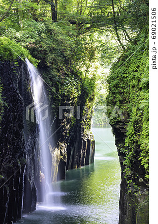 宮崎の絶景 美しい高千穂峡 69021506