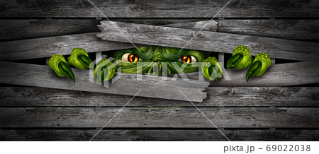 Halloween Monster Background Halloween Monster Background 69022038
