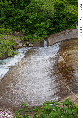 湯檜曽川　土合駅付近　鉄橋　群馬県みなかみ町　　 69022200
