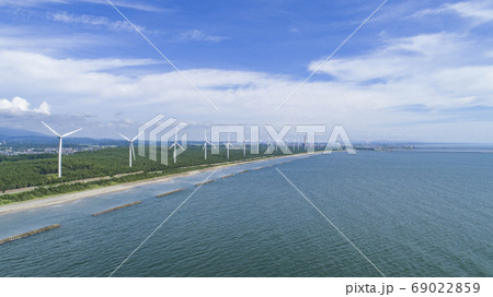 風力発電イメージ 風力発電イメージ 69022859