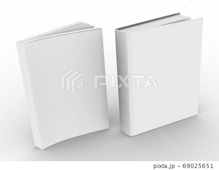 template empty hardcover book mockup set white background , 3d rendering template empty hardcover book mockup set white background , 3d rendering 69025651