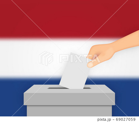 Netherlands election banner background. Template Netherlands election banner background. Template 69027059