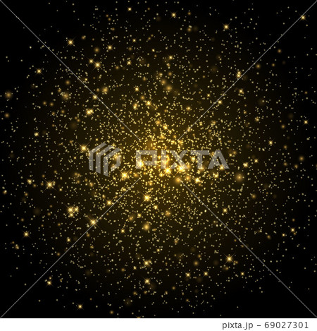 Space galaxy background with stars Template for 69027301