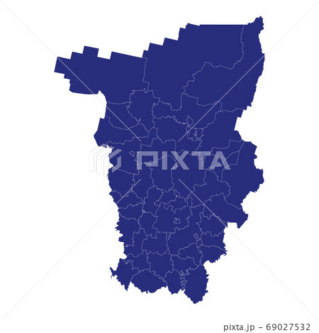 High Quality map region of Russia Template for High Quality map region of Russia Template for 69027532