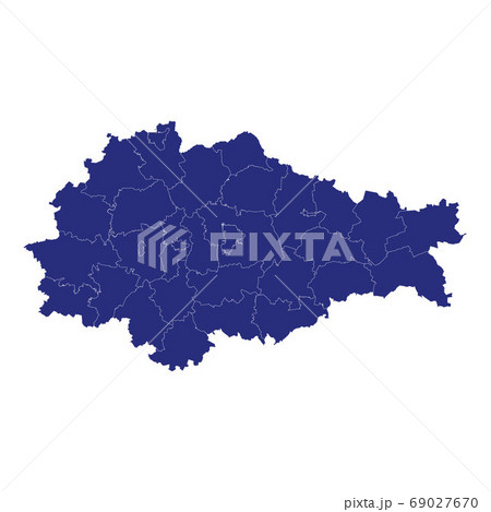 High Quality map region of Russia Template for High Quality map region of Russia Template for 69027670