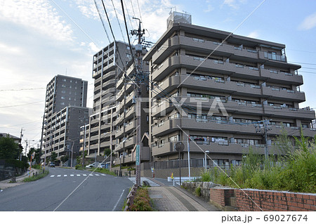 【三重県】津市街地の都市風景 69027674
