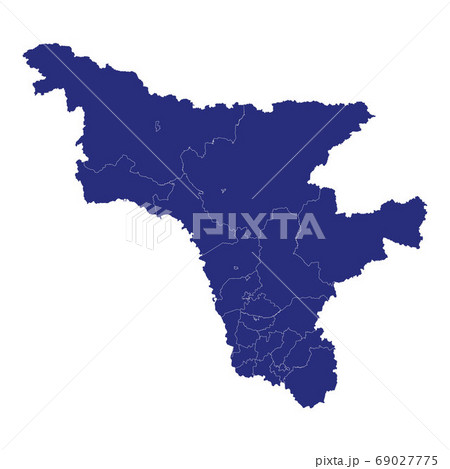 High Quality map region of Russia Template for 69027775