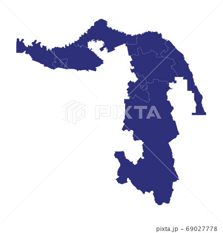 High Quality map region of Russia Template for 69027778