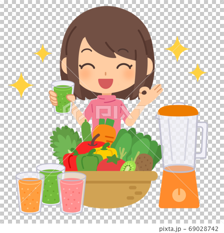 思慕雪蔬菜女人 思慕雪蔬菜女人 69028742