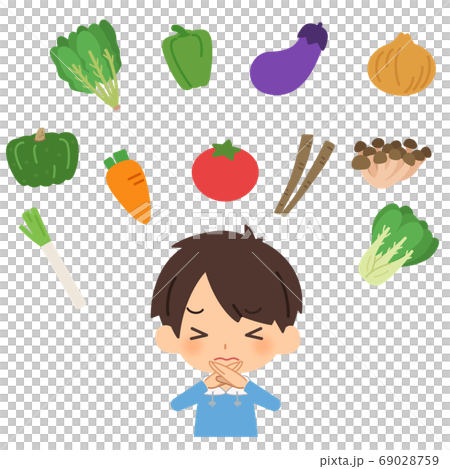 野菜が嫌いな男の子 69028759