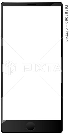 Blank smartphone icon isolated on white background 69029592