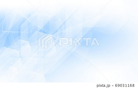 abstract blue technology communication concept vector background 69031168