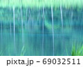 コロナ禍で緑に包まれた清流で心を癒し自然の恵みに浸る 69032511