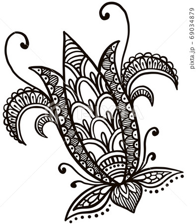 イラスト ラインアート シンプルな線のイラスト 背景 テキスチャー 素材のイラスト素材