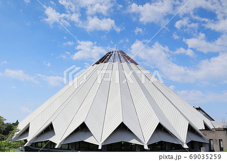 出水市ツル博物館 クレインパークいずみの写真素材