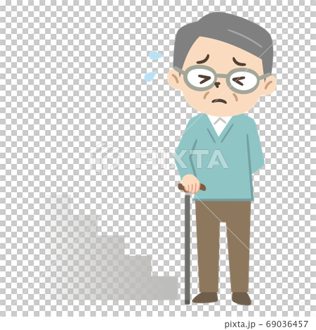 麻煩台階的老人 69036457