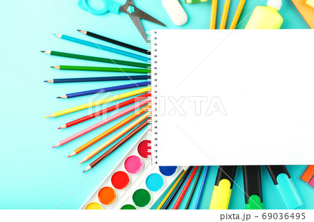 An album for creative development at school, with An album for creative development at school, with 69036495
