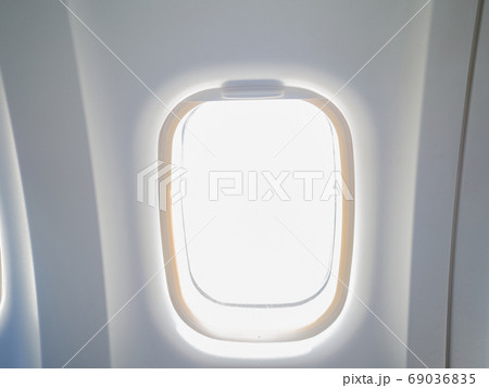 open aircrafts airplane window, Transportation and vehicle concept open aircrafts airplane window, Transportation and vehicle concept 69036835