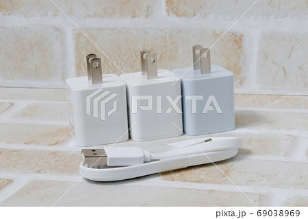 ケーブル、USB、USBケーブル、プラグ、線、データ、OA、テクノロジー、電源、デジタル 69038969