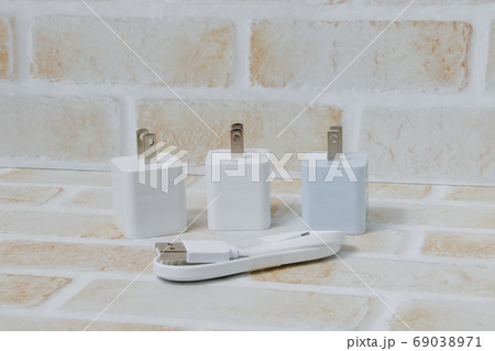 ケーブル、USB、USBケーブル、プラグ、線、データ、OA、テクノロジー、電源、デジタル 69038971