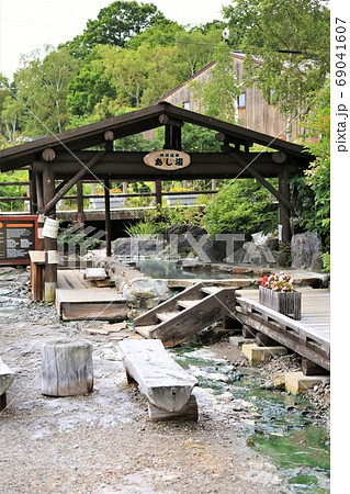 川湯温泉足湯（北海道弟子屈町川湯温泉） 69041607