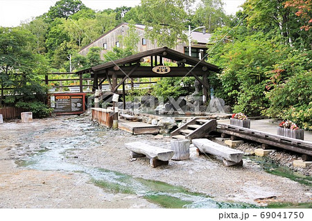 川湯温泉足湯（北海道弟子屈町川湯温泉） 69041750