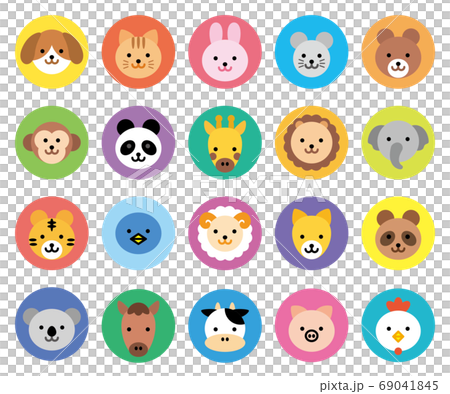 動物アイコンセットB 69041845