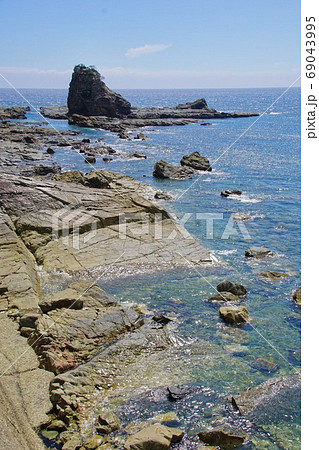 南紀の海岸風景 和歌山県東牟婁郡串本町和深付近 南紀の海岸風景 和歌山県東牟婁郡串本町和深付近 69043995