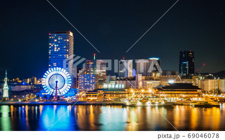 神戸ハーバーランド　夜景 69046078