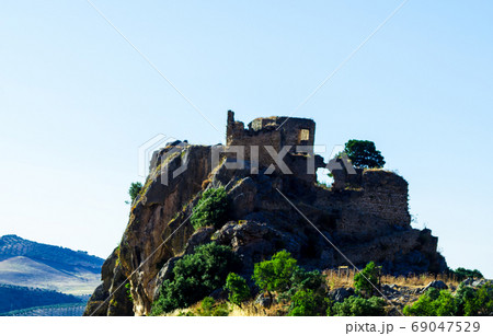 mountain peaks in the Andalusian region, typical mountain peaks in the Andalusian region, typical 69047529