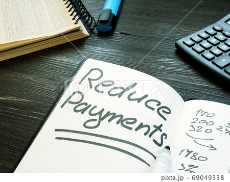 Reduce payments memo and calculations in note. Reduce payments memo and calculations in note. 69049338