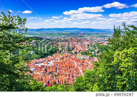 Brasov, Romania, Transylvania - view from Tampa Mountain 69050287