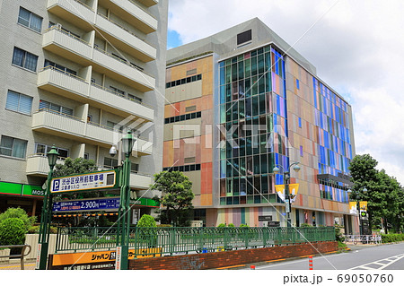 渋谷の街並み　渋谷公会堂　LINE CUBE SHIBUYA 69050760