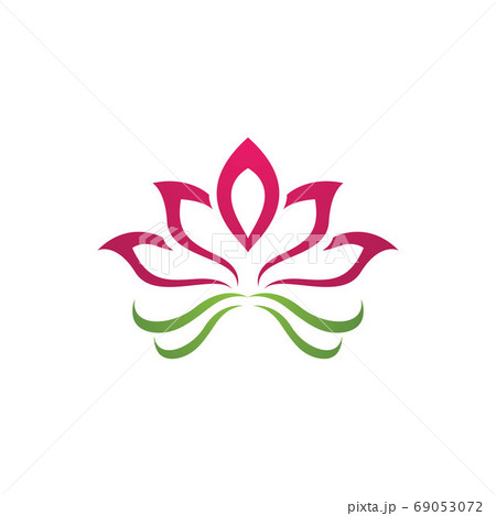Beauty Vector lotus icon 69053072