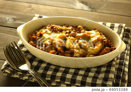 ミートソースグラタン 69053389