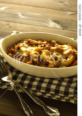 ミートソースグラタン 69053391