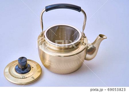アルミ合金製槌目急須 69053823