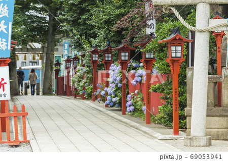 埼玉 川越八幡宮の境内 埼玉 川越八幡宮の境内 69053941