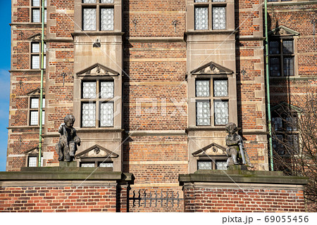 Facade of the Rosenborg Castle in Copenhagen (DK) Facade of the Rosenborg Castle in Copenhagen (DK) 69055456