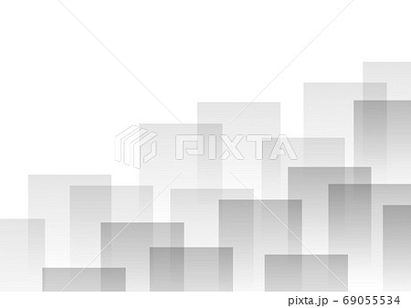 四角形のシンプルな抽象的背景 69055534