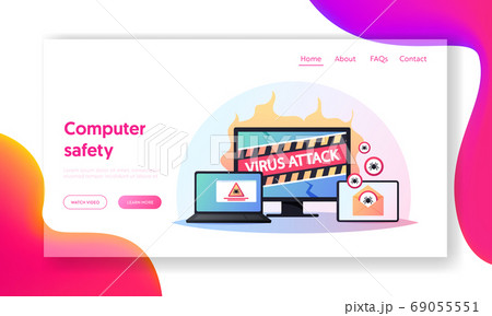 Compromised Software Environment Landing Page Template. Computer Pop up Box on Cracked Pc Screen Warning System Hacked Compromised Software Environment Landing Page Template. Computer Pop up Box on Cracked Pc Screen Warning System Hacked 69055551