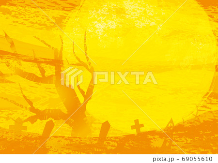 ハロウィンの背景イラスト ハロウィンの背景イラスト 69055610