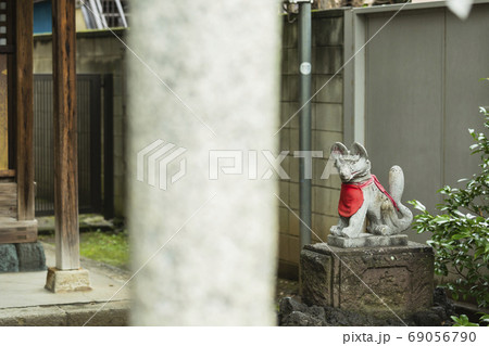 埼玉　川越の熊野神社の稲荷神 69056790