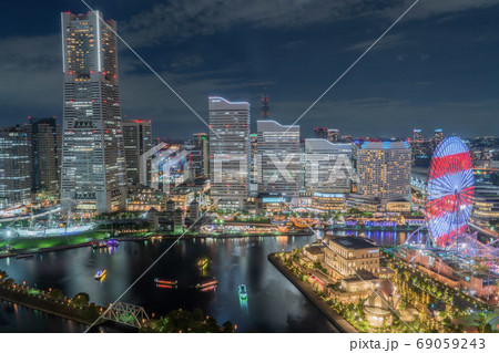 みなとみらい夜景 みなとみらい夜景 69059243