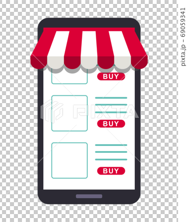 智能手機的在線購物 69059341