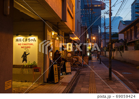 大分市の飲み屋街、都町付近 大分市の飲み屋街、都町付近 69059424