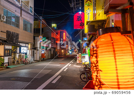 大分市の飲み屋街、都町付近 大分市の飲み屋街、都町付近 69059456